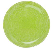Десертная тарелка 20.5см Luminarc Brush Mania Green P1379