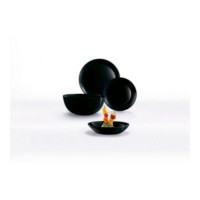 Столовый сервиз 19 предметов Luminarc Diwali Black P1622