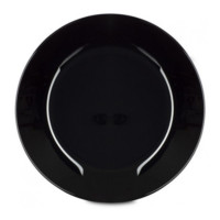 Обеденная тарелка 25см Luminarc Lillie Black V0461