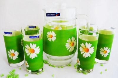 Набор питьевой Luminarc Carine Paquerette Green G1982