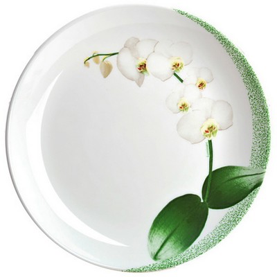 Обеденная тарелка 27см Luminarc White Orchid N5028