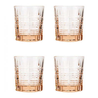 Набор стаканов 4шт 300мл низкие Luminarc Dallas Pink O0078