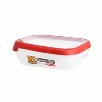 Емкость для морозилки и СВЧ 1.2л прямоугольная с красной крышкой Curver Grand Chef 07379-416-03