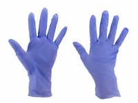 Перчатки одноразовые нитриловые мультисенситив 40шт (20 пар) S/M Vileda 143684