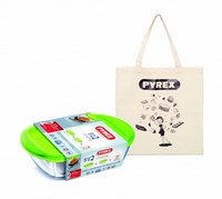 Набор форм для запекания и выпечки с крышками 2 предмета+сумка Pyrex Cook&Store 912S774/2017