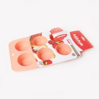 Форма для выпечки маффинов 6шт Attribute Apricot ABS309