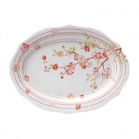Овальная тарелка 24см Domenik Blossom DM9352