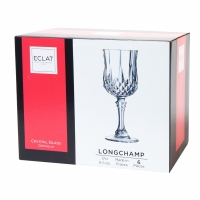 Набор фужеров для вина 170мл 6шт Eclat Cristal d'Arques Longchamp L7552