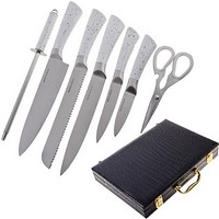 Набор кухонных ножей в чемодане 8 предметов Mayer&Boch MB-29764