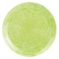 Обеденная тарелка 26см Luminarc Brush Mania Green P1402
