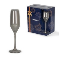 Набор бокалов для шампанского 160мл 6шт Luminarc Celeste Shiny Graphite P1564
