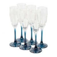 Набор бокалов для шампанского 6шт 170мл Luminarc Signature Эталон London Topaz SO0148