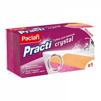 Губка для ванной 1шт Paclan Practi Crystal SPK409191