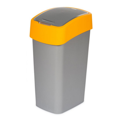 Контейнер для мусора 50л оранжевый Curver Flip Bin 02172-535-00