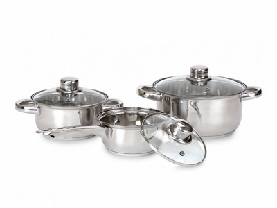 Набор посуды 6 предметов Attribute Vita ASS825-2