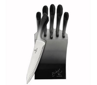 Набор кухонных ножей на подставке 6 предметов Berlinger Haus Knife Sets BH-2177