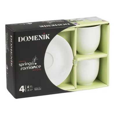 Чайный набор 250мл 4 предмета Domenik Spring Romance DM9474