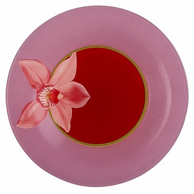 Десертная тарелка 19.5см Luminarc Red Orchis J1356 (G0657)