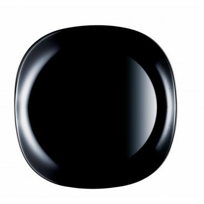 Обеденная тарелка 26см Luminarc Yalta Black H3816