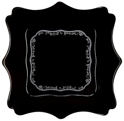 Суповая тарелка 20см Luminarc Authentic Silver Black H8403