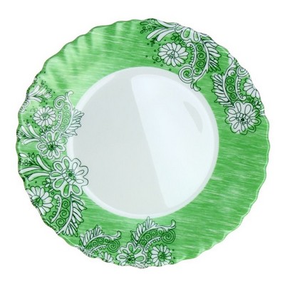 Обеденная тарелка 25см Luminarc Minelli Green J7031