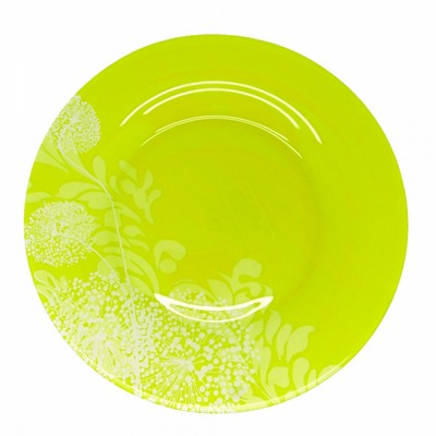 Обеденная тарелка 25см Luminarc Piume Green J7892