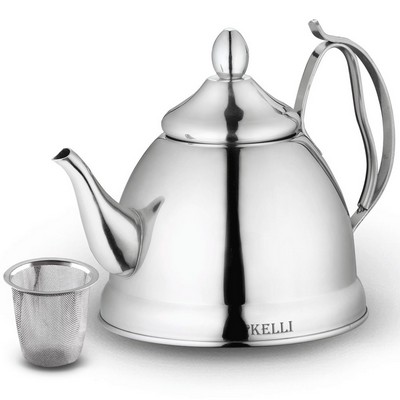 Чайник металлический на газ 1л Kelli KL-4329