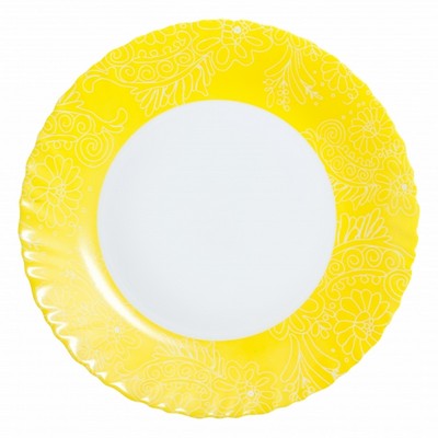 Обеденная тарелка 25см Luminarc Avrora Yellow L2942