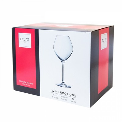 Набор фужеров для белого вина 470мл 6шт Eclat Cristal d'Arques Wine Emotions L7587