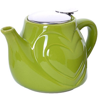 Заварочный чайник керамический зеленый 0.5л Loraine LR-23058-7