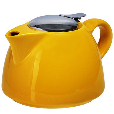 Заварочный чайник желтый 0.7л Loraine LR-26598-5