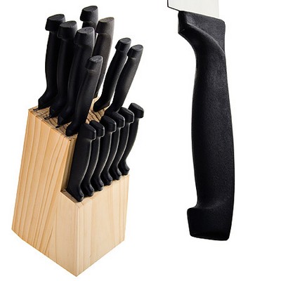 Набор кухонных ножей 15 предметов Mayer&Boch MB-20653