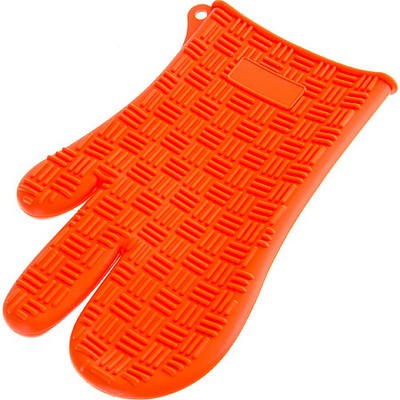 Перчатка силиконовая 27x17см оранжевая Mayer&Boch MB-21941-1