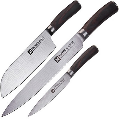 Набор кухонных ножей 3 предмета Mayer&Boch MB-28001