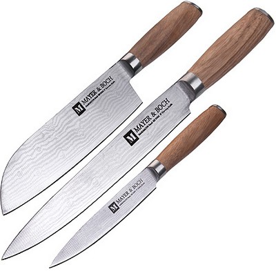Набор кухонных ножей 3 предмета Mayer&Boch MB-28002