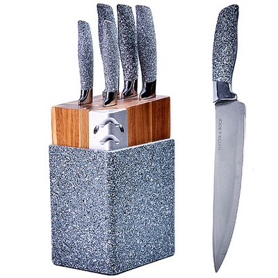 Набор кухонных ножей с точилкой 6 предметов Mayer&Boch MB-29770