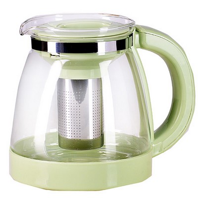 Чайник заварочный стеклянный 1.8л зеленый Mayer&Boch MB-29953-2