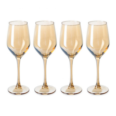 Набор бокалов для вина 270мл 4шт Luminarc Celeste Золотой мед P9306