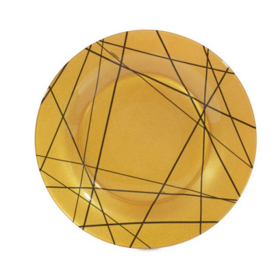 Обеденная тарелка 25см Luminarc Delnice Gold Q8794