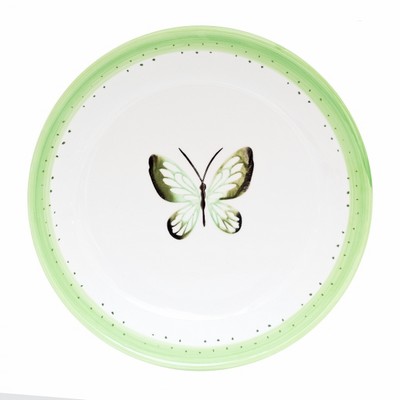 Обеденная тарелка 24см Fioretta Summer Joy Green TDP071