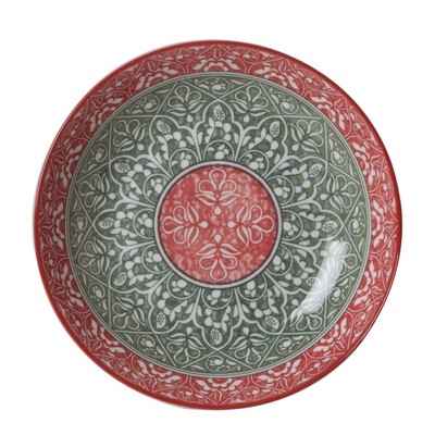 Суповая тарелка 20см Fioretta Oriental Red TDP142