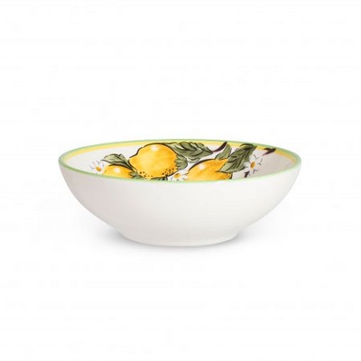 Суповая тарелка 18см Fioretta Lemons TDP172