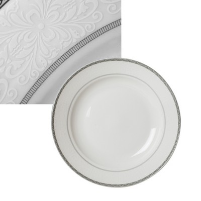 Суповая тарелка 23см Fioretta Milagro Blanco TDP302
