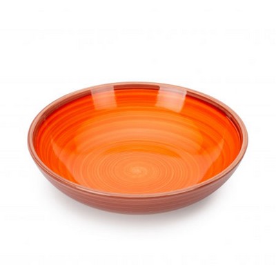 Суповая тарелка 20см Fioretta Wood Orange TDP441