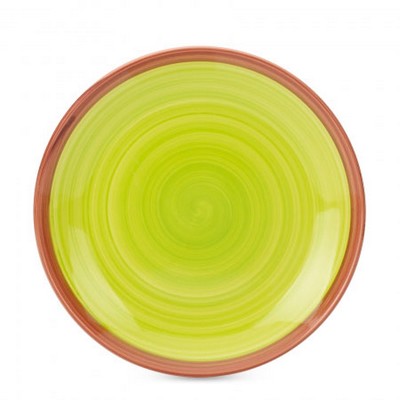 Десертная тарелка 19см Fioretta Wood Green TDP452