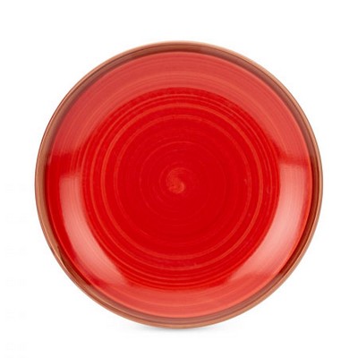 Десертная тарелка 19см Fioretta Wood Red TDP492