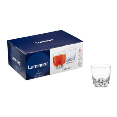 Набор низких стаканов 300мл 6шт Luminarc Lisbonne V0401